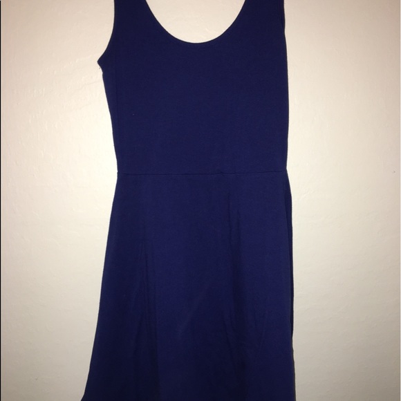 A short dark blue dress. Very comfortable and soft - Picture 1 of 1